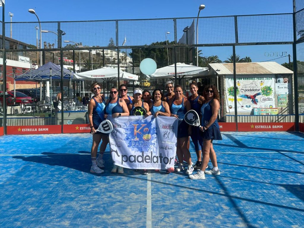 K2 Padel Campeonas de tercera categoría femenina Fase Insular Gran Canaria Copa Canaria Equipos Absolutos 2025