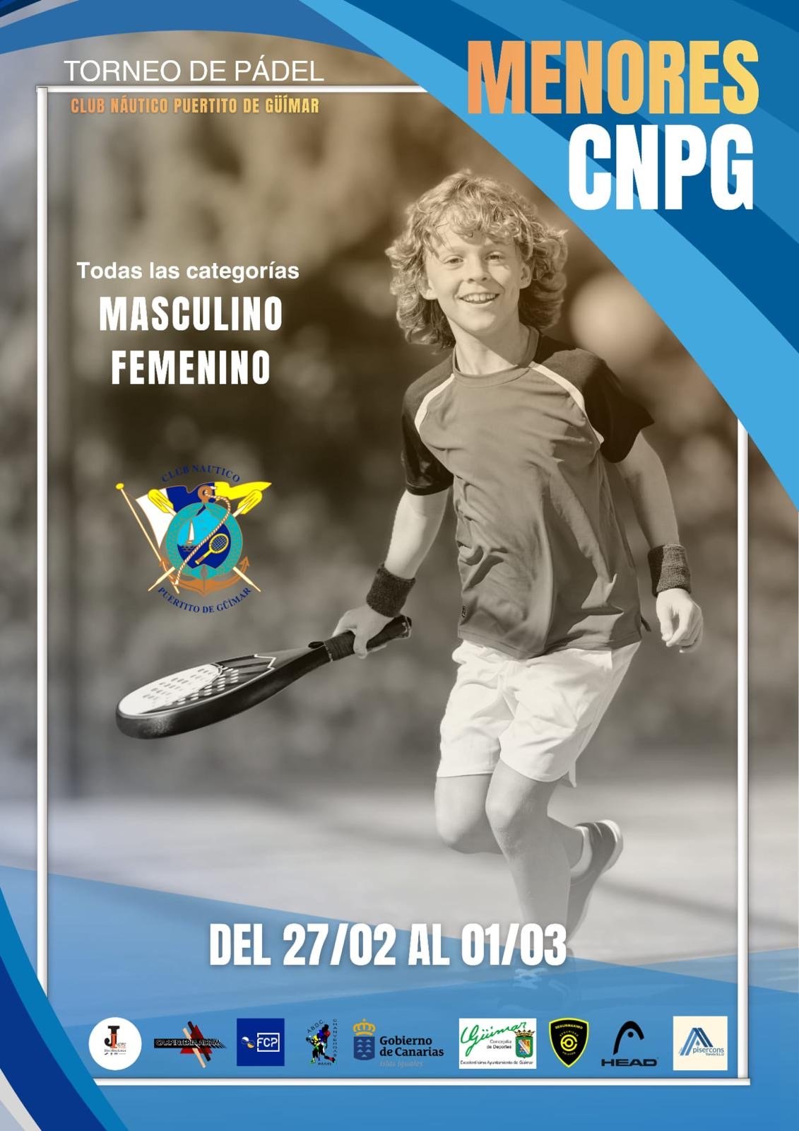 El futuro del pádel se cita en Puertito de Güímar