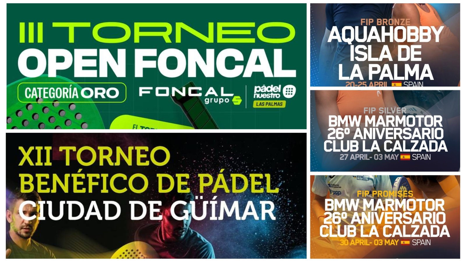 Cinco grandes citas del calendario FCP asoman en el horizonte de primavera