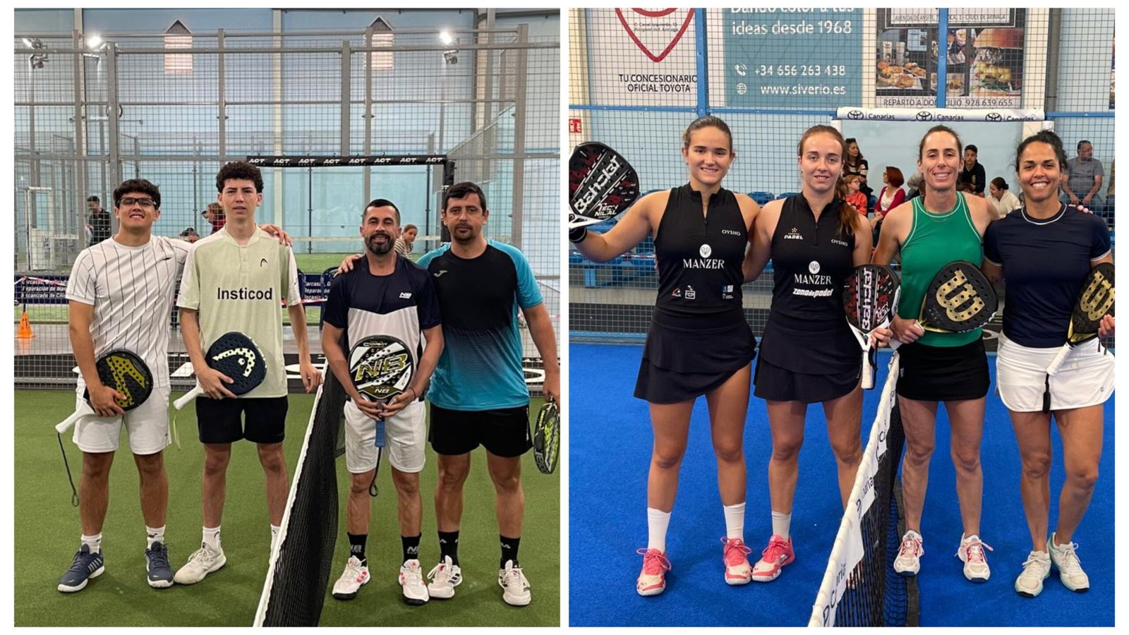 La familia Eugenio acapara los focos en el IV Open Aenaga