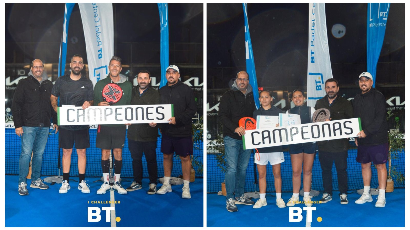 Borja Fainstein – Francisco Tavio y las hermanas Jimena y Angharad Suárez brillan en el I Challenger BT Padel Center