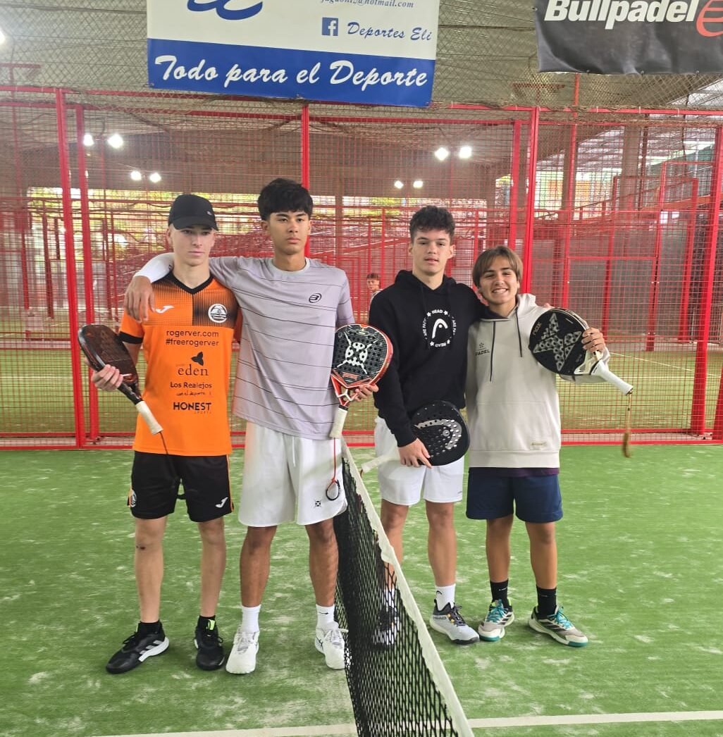 La cantera canaria brilla en el Torneo de Menores Pádel Oceánico