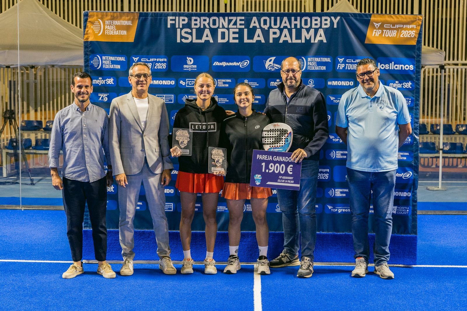 El FIP Bronze Aquahobby Isla de La Palma corona a la grancanaria Nerea Guerra