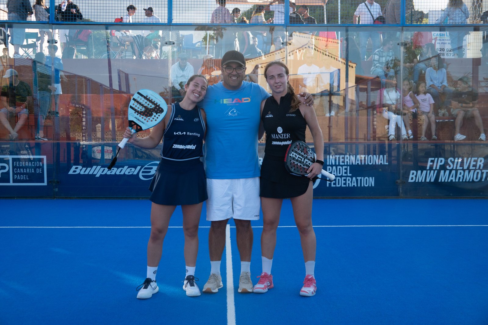 La grancanaria Raquel Eugenio opta al título en las finales entre favoritos del FIP Silver BMW Marmotor 26º Aniversario Club La Calzada