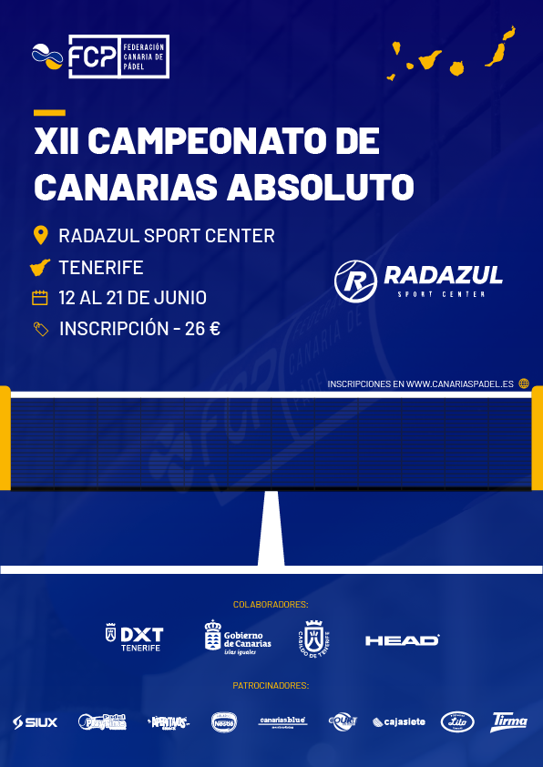376 deportistas y 7 categorías: el XII Campeonato de Canarias Absoluto se pone en marcha en Radazul