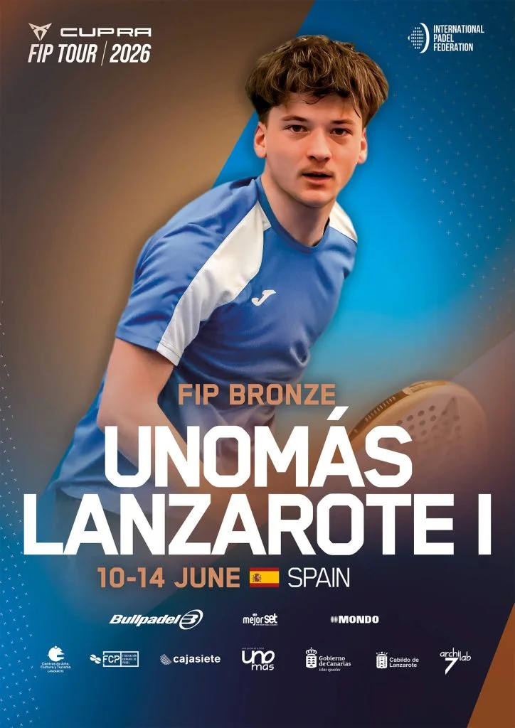 El FIP Bronze Unomás Lanzarote I: el pádel internacional vuelve a poner el foco en Canarias