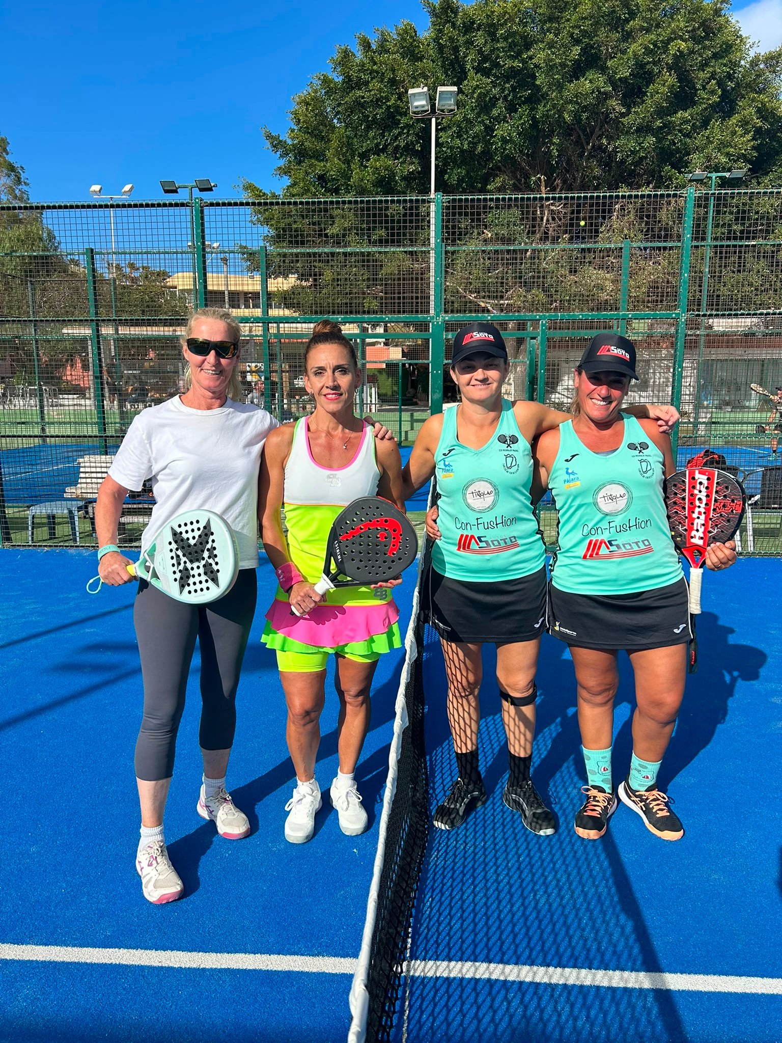 Veteranos y mixto reclaman los focos: Morro Jable vive un fin de semana doble de pádel