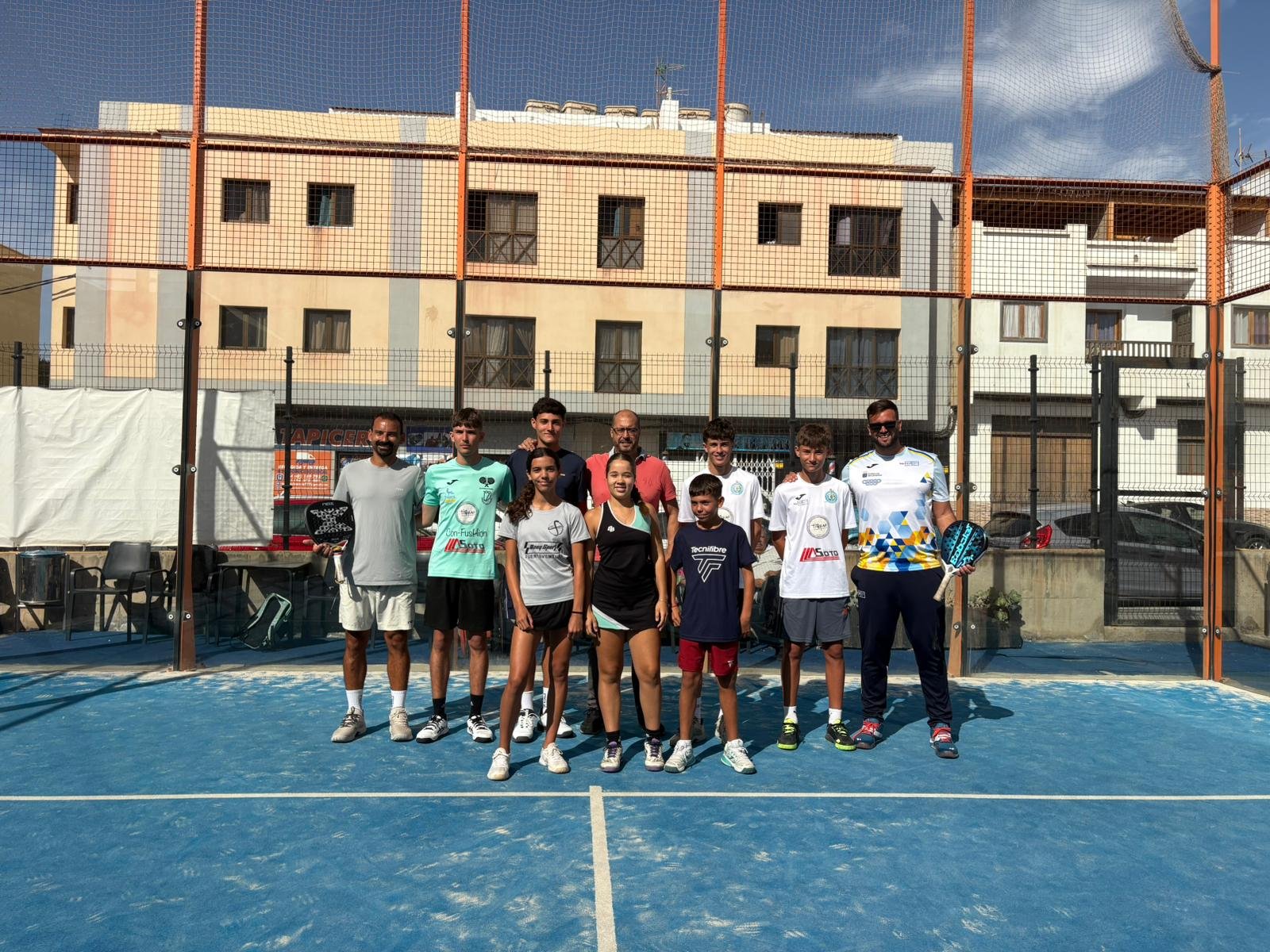 La Tecnificación de la FCP llega a Fuerteventura con una jornada en el Club Maxopadel