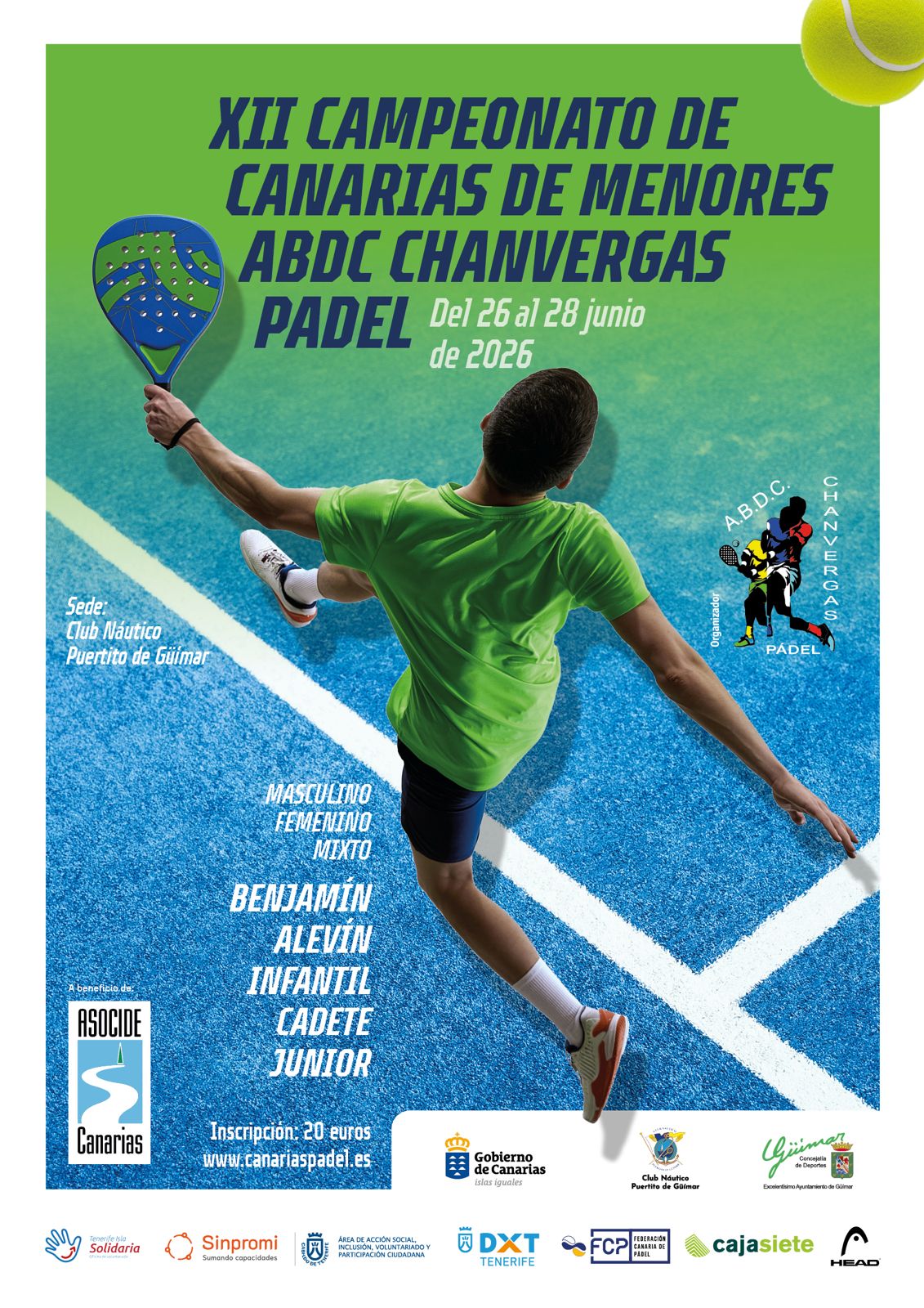 Once categorías y 154 jóvenes: el Campeonato de Canarias de Menores llega a Tenerife