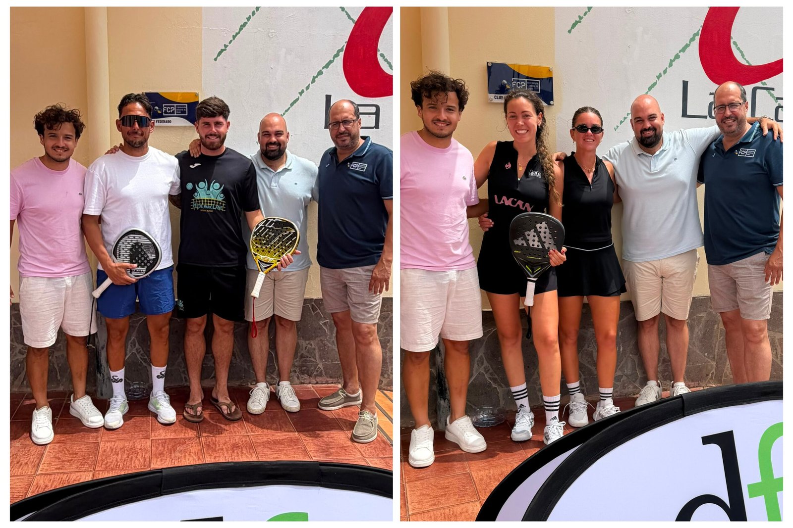 Pérez-Rodríguez y Pinilla-Sala, campeones masculinos del I Open Clínica Fleitas: En boca de todos