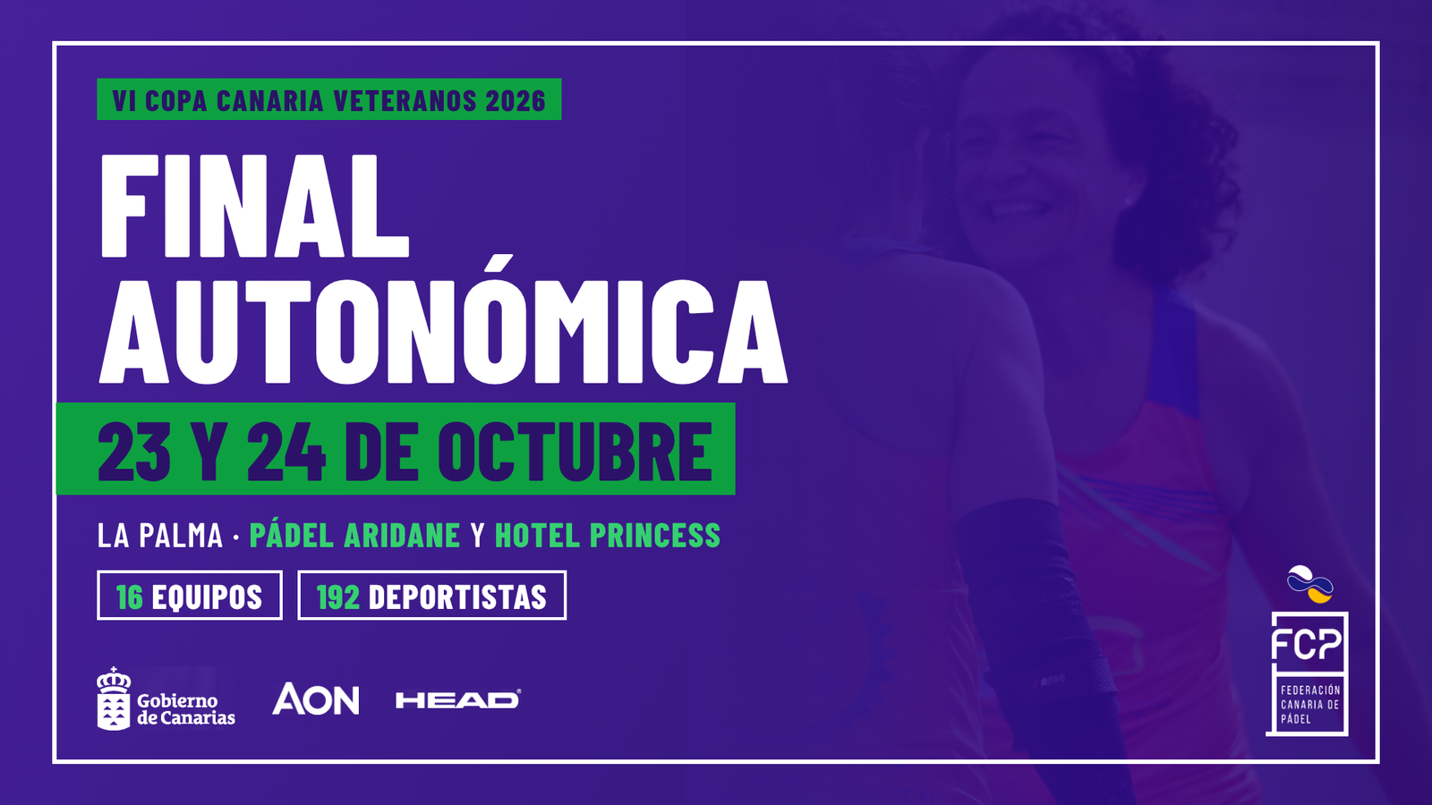 Final Autonómica de la Copa Canaria Veteranos 2026: 16 equipos, dos días y dos títulos en La Palma