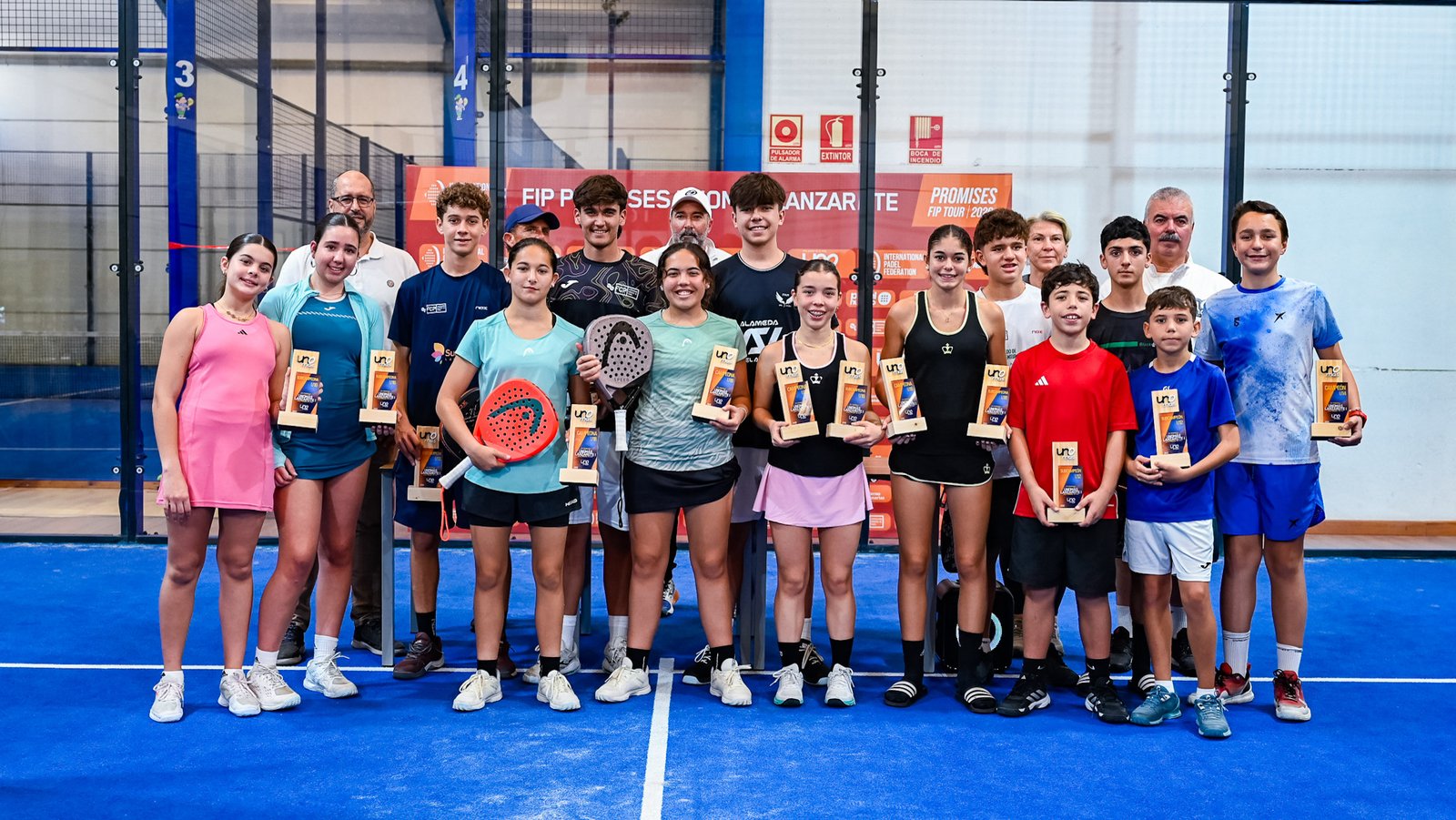 Lanzarote clausura la temporada internacional en Canarias con el último FIP Promises del curso